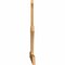 Ekena Millwork Richland Rough Sawn Timber Gable Bracket, Western Red Cedar, 108"W x 54"H x 2"D x 6"F, 12/12 Pitch GBW108X54X0206RIC00RWR - alternate 2